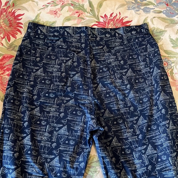 Vintage RALPH LAUREN Size 16 Stretch 5-Pkt Boat Sailing Yacht Graphic Preppy NEW - Picture 8 of 16